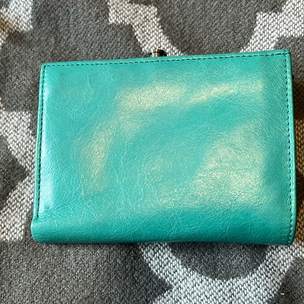 Hobo wallet turquoise
